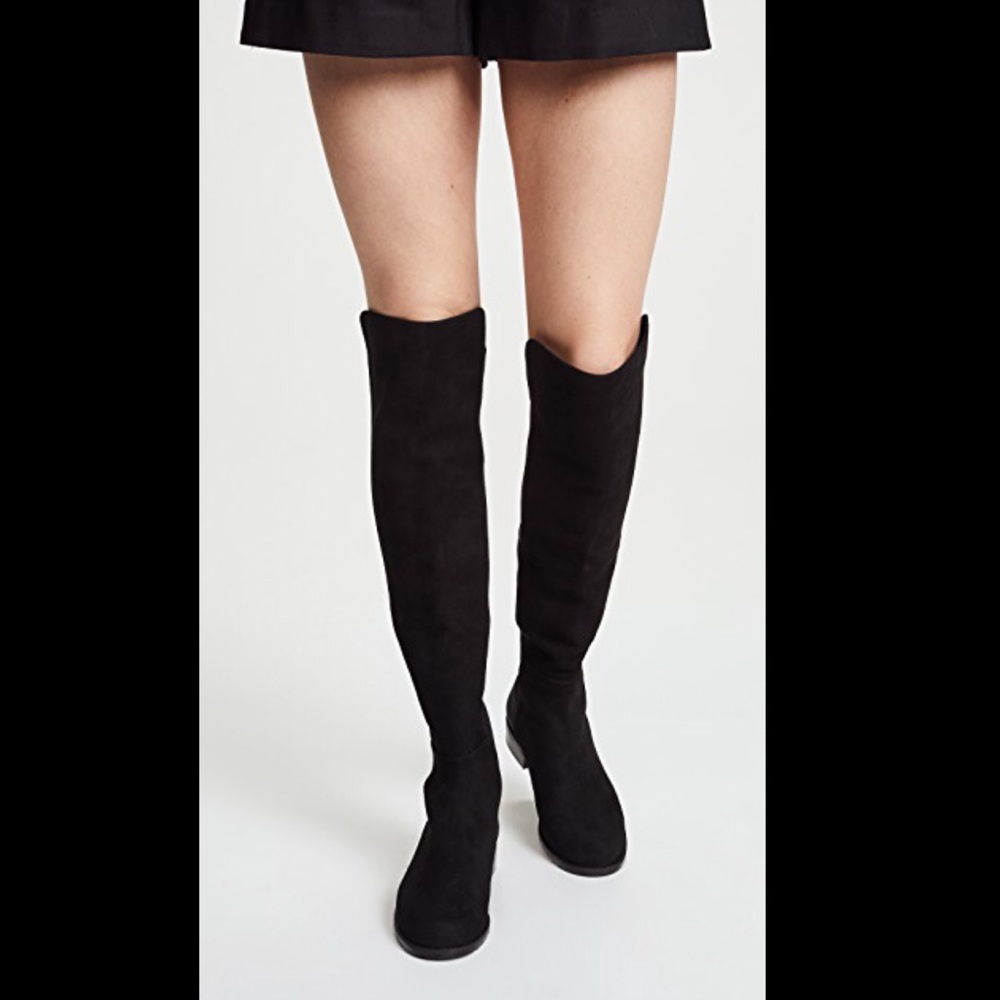 ❌SOLD❌ Stuart Weitzman Reserve OTK Suede Boots 7.5 - Picture 1 of 8